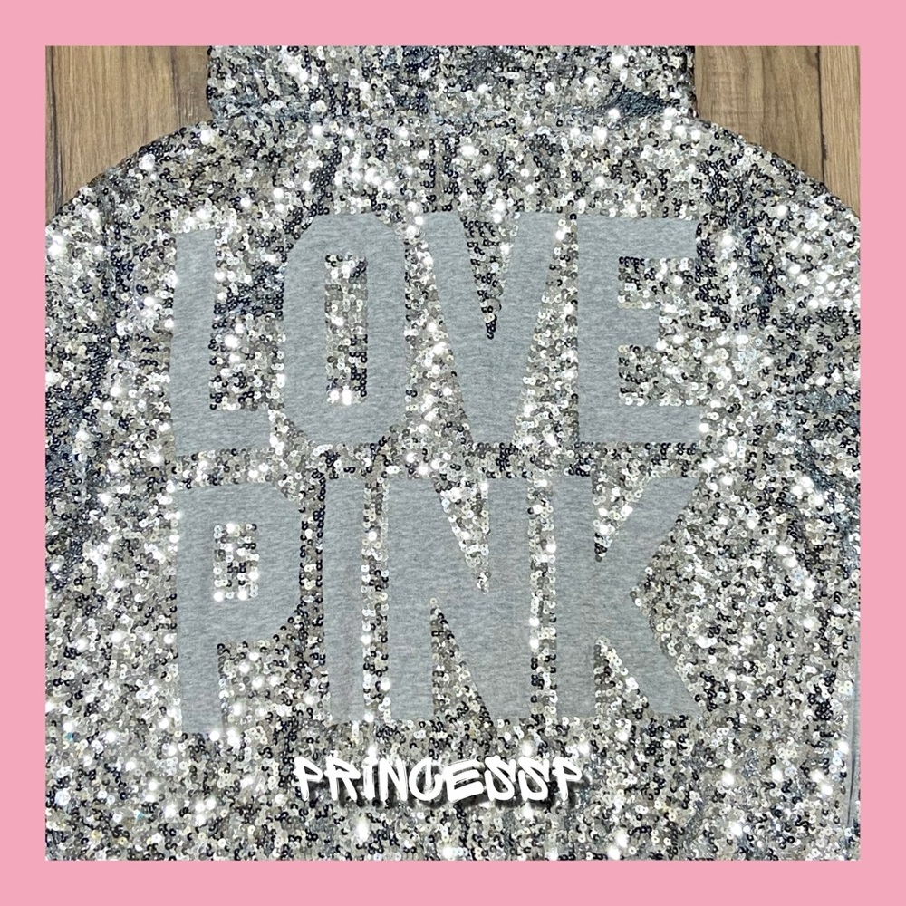 RARE/HTF PINK VS FASHION SHOW CADILLAC BLING FASHION SHOW HOODED JACKET - Picture 3 of 13